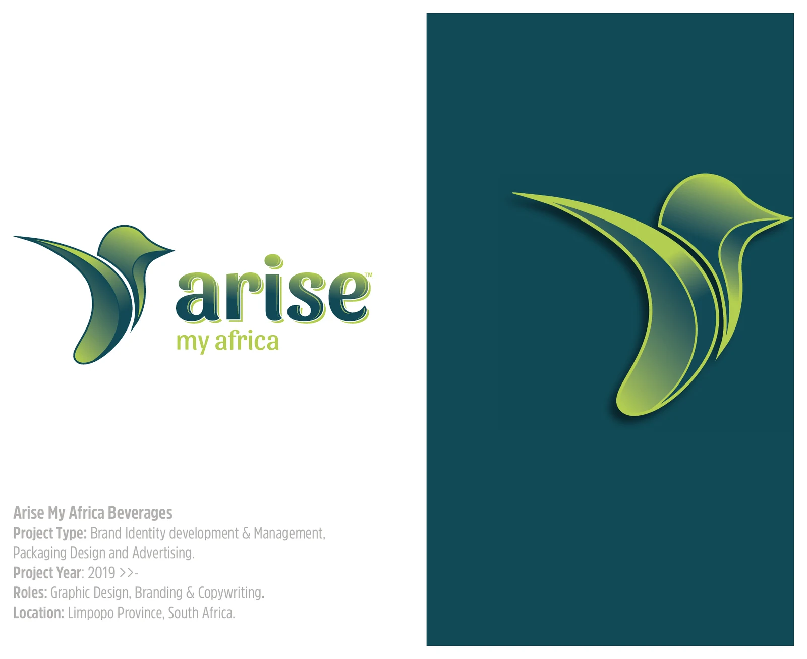 Arise My Africa Beverages work