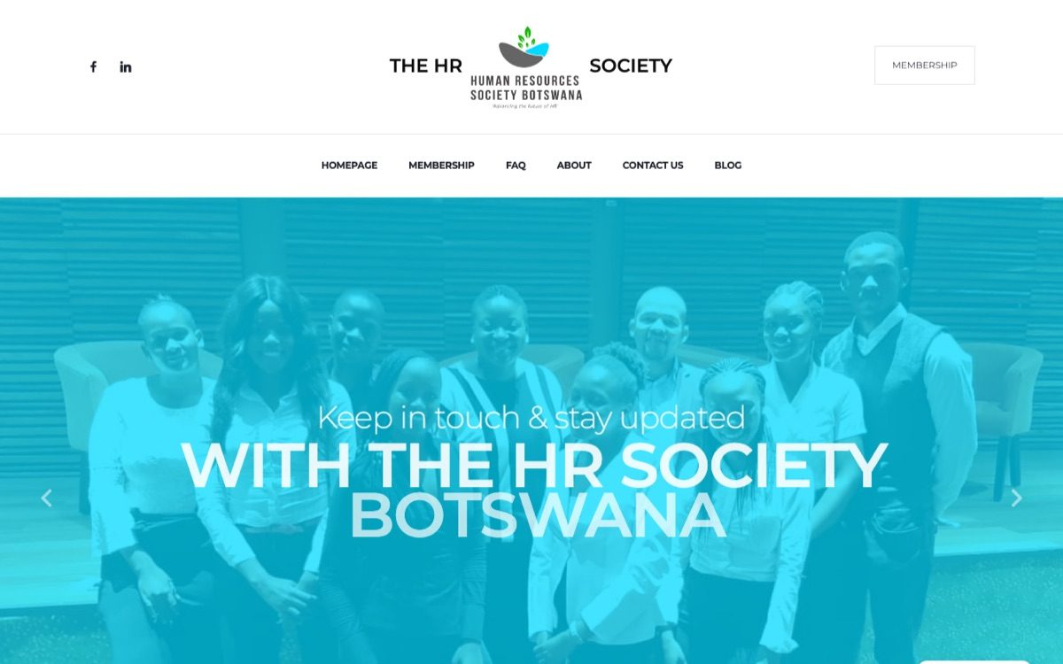 Human Resources Professionals Society project