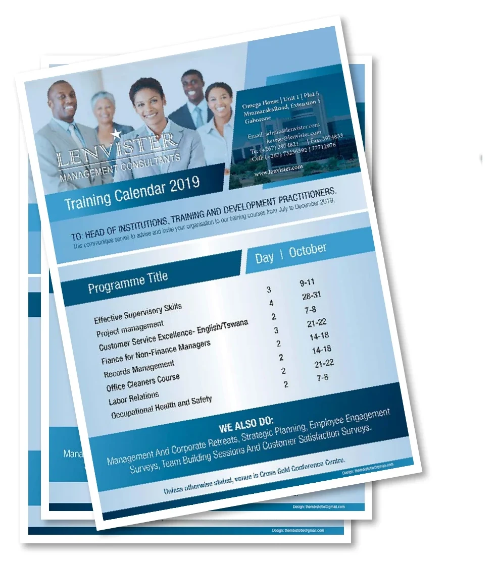 Lenvister Management Consultants project