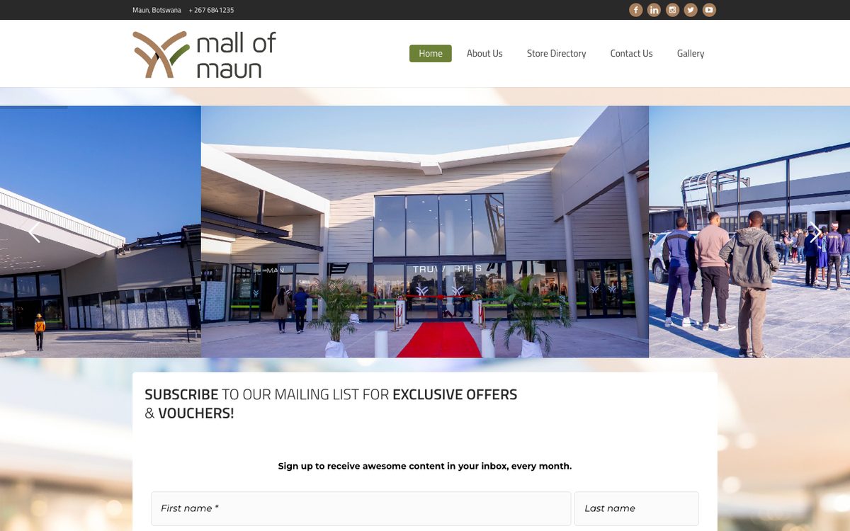Mall of Maun project