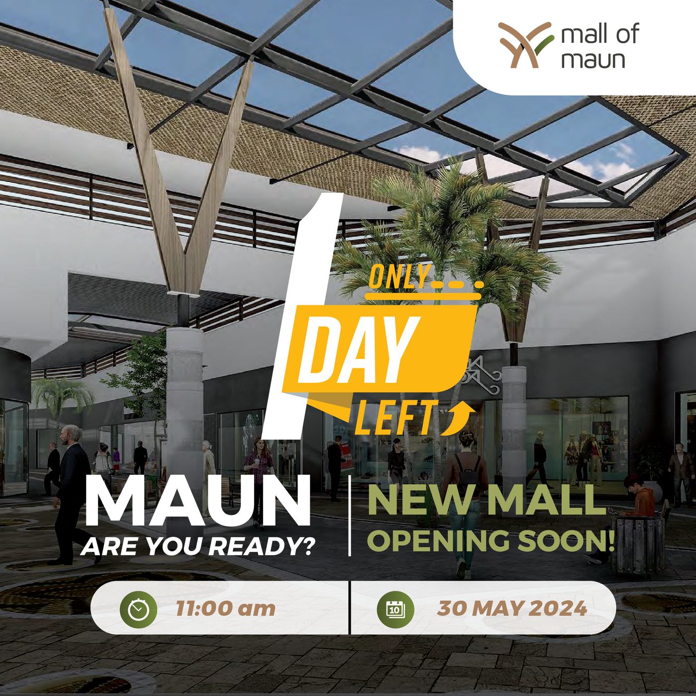 Mall of Maun work
