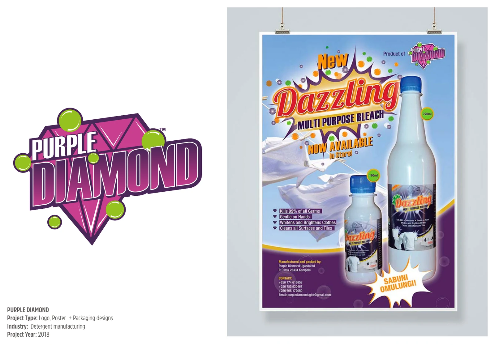 Purple Diamond work