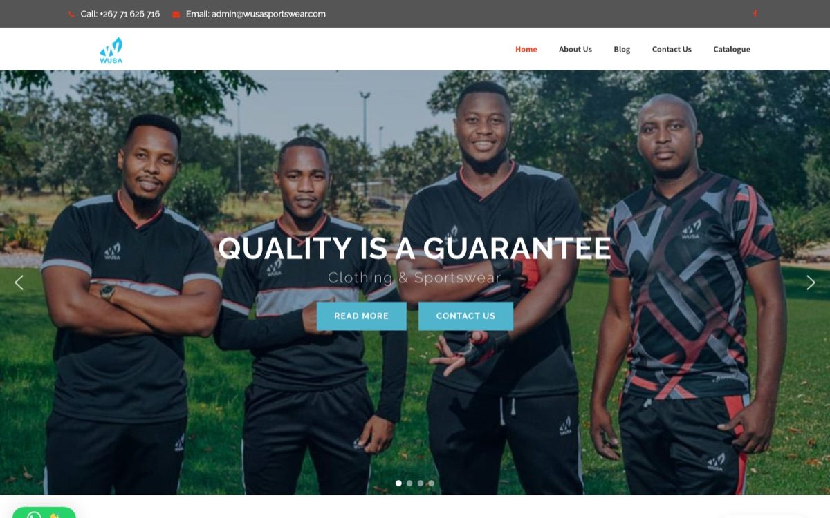 Wusa Sportswear project